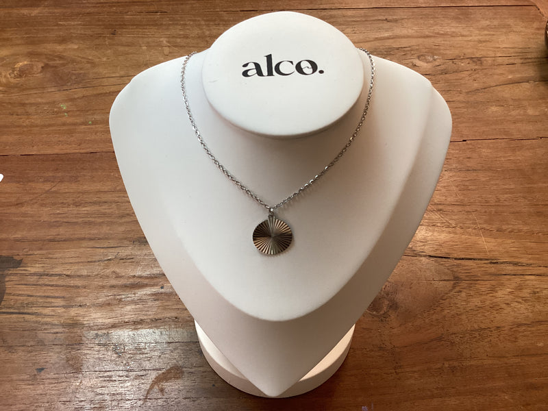 Alco Chasing Sunset Silver Necklace