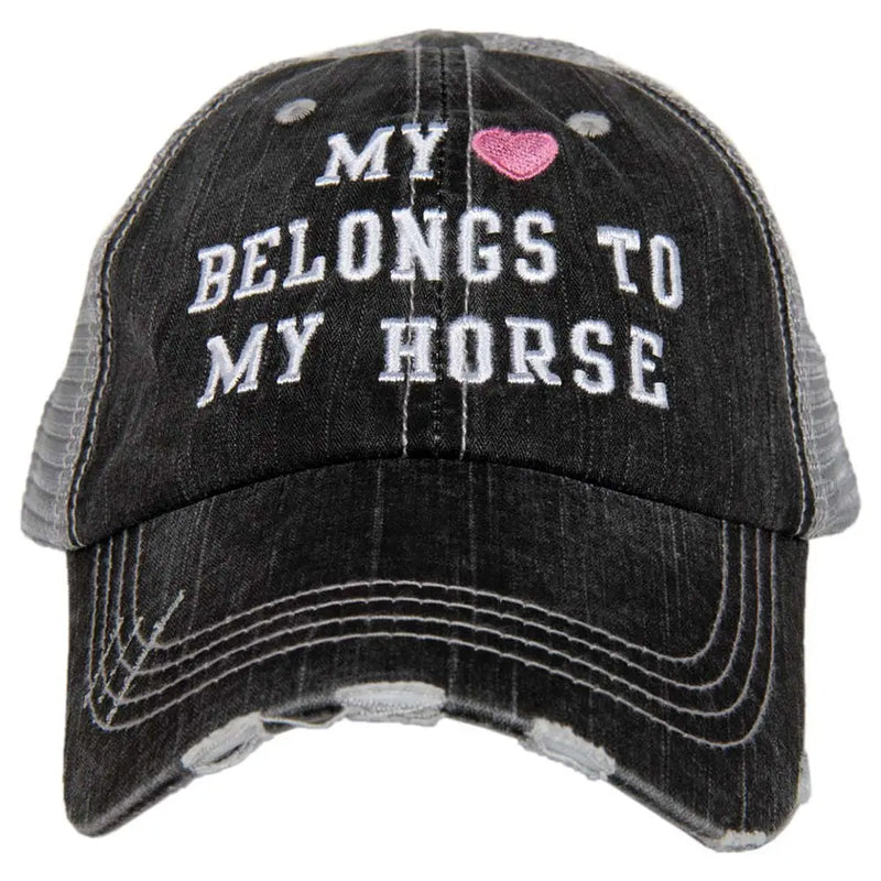 Hat- My Heart Belongs to my Horse