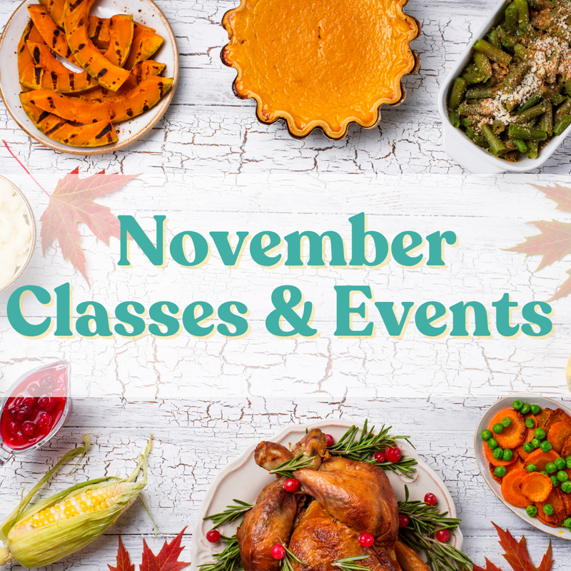 November Classes & Events