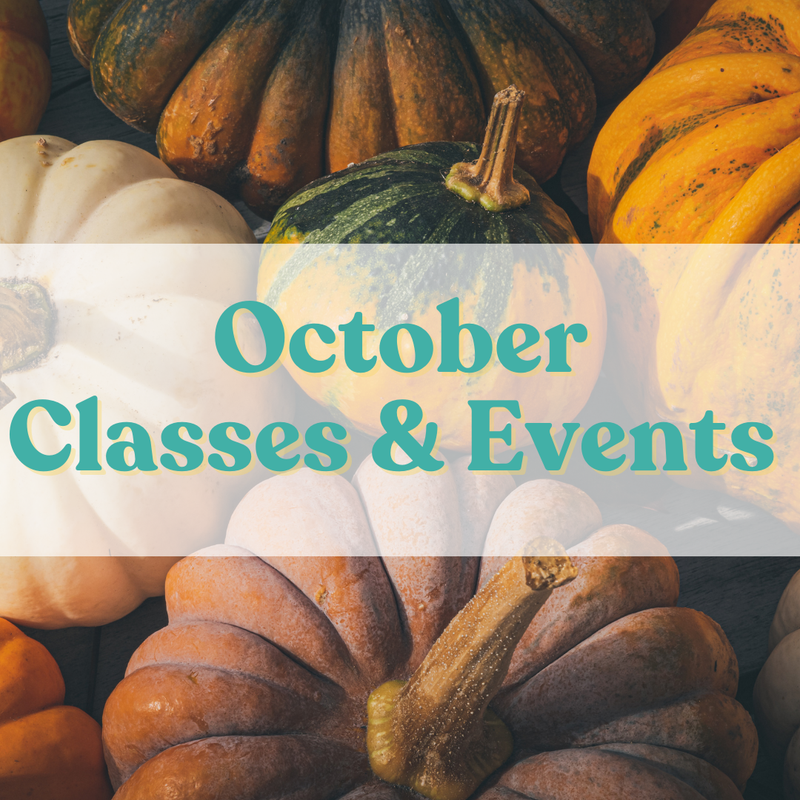 October Classes & Events