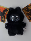 Black, pink, and white Labubu-Inspired Plush – Special design for Halloween
