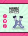 Funatic - Happily Retired - Not My Problem Anymore Socks | Funny Socks