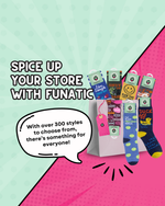 Funatic - Live, Laugh, Fuck Off Socks | Curse Word Socks | Funny Socks