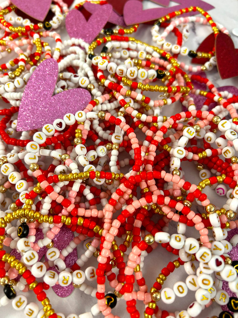 Kate Tuesday Jewelry - Valentine's Mix Stretchy Bracelets!