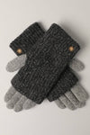 Winter Wool Blend Double Layer Knitted Gloves