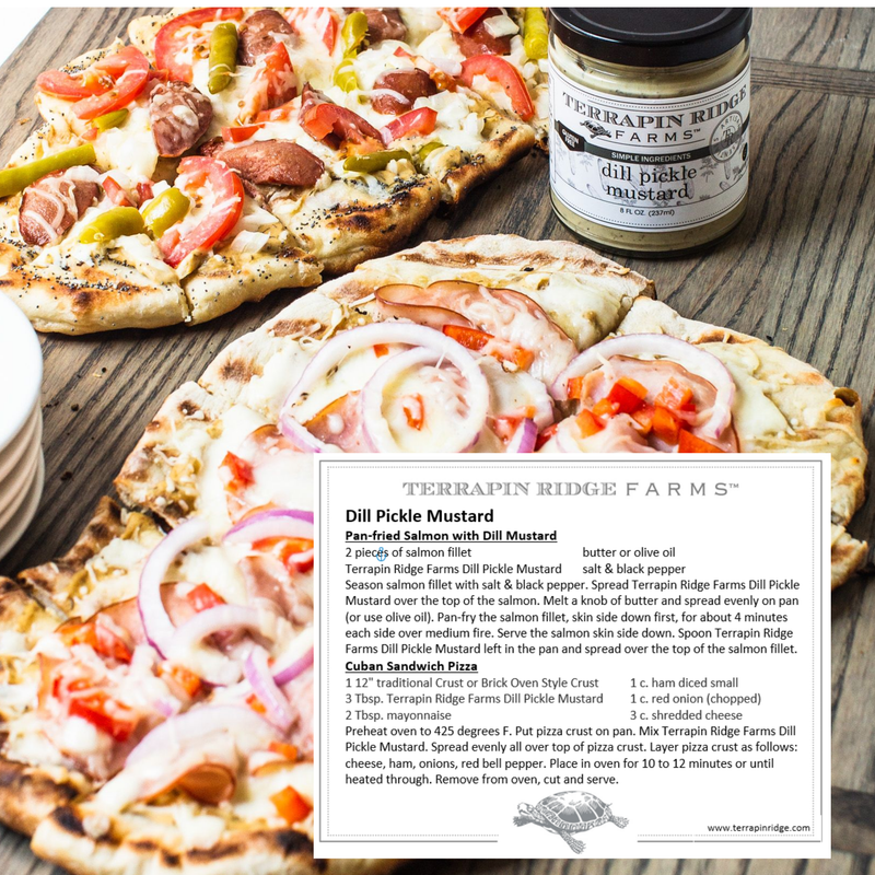 Terrapin Ridge Farms - Recipe Card  Blueberry Bourbon Pecan Jam