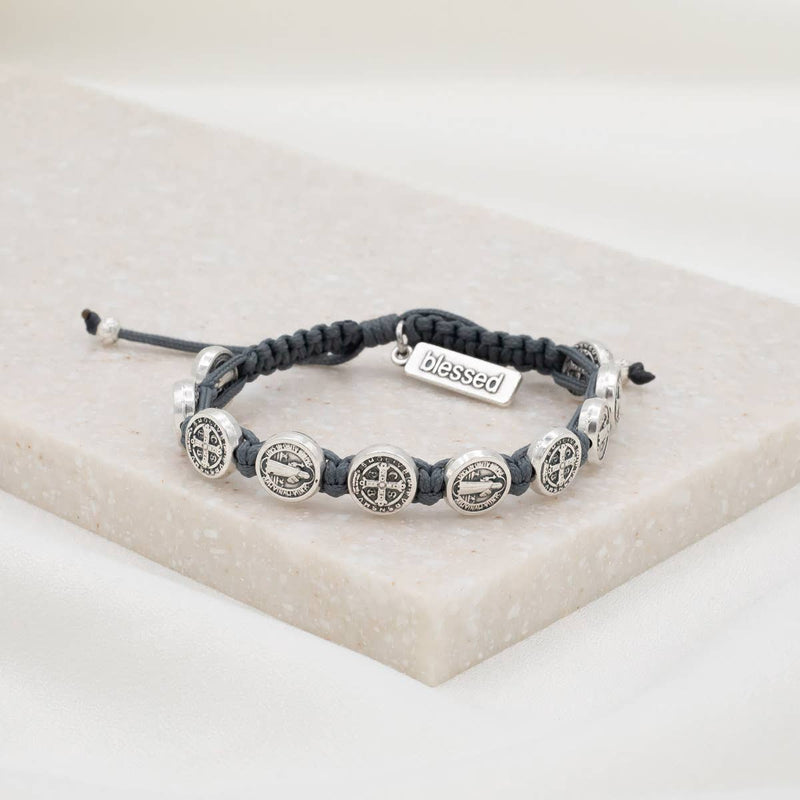 Benedictine Blessing Bracelet - Silver