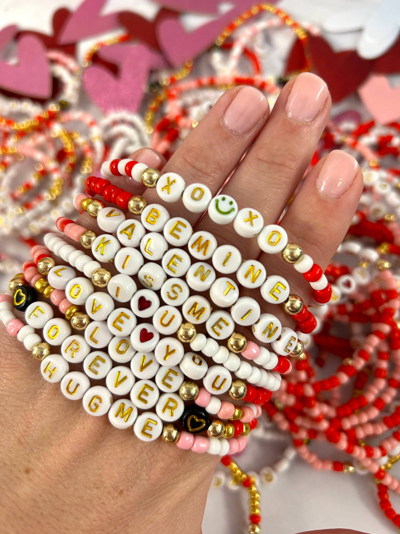 Kate Tuesday Jewelry - Valentine's Mix Stretchy Bracelets!