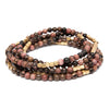 Scout Curated Wears - Stone Wrap Rhodochrosite/Gold - Stone of Love