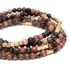 Scout Curated Wears - Stone Wrap Rhodochrosite/Gold - Stone of Love