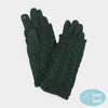 3 IN 1 - Cable Knit Touch Smart Gloves