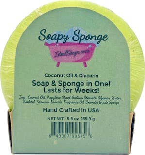 Soapy Sponge Mermaid
