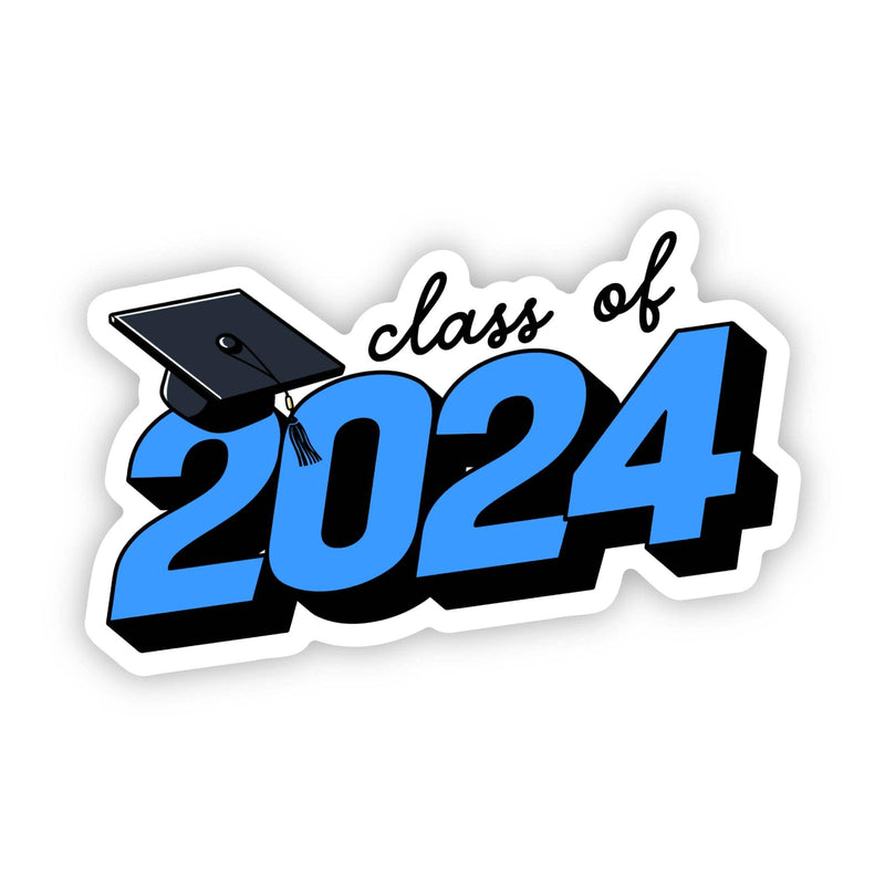 Class of 2024 Graduation Cap Sticker