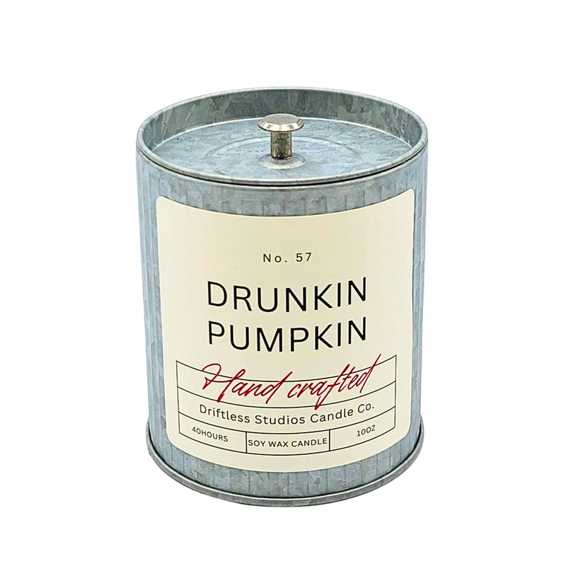 Drunkin Pumpkin Fall Farmhouse Candle - Halloween Candles
