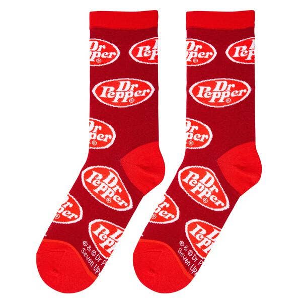 Dr Pepper Retro Socks - Womens