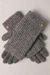 Winter Wool Blend Double Layer Knitted Gloves
