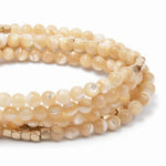 Scout Curated Wears - Stone Wrap Mother of Pearl/Gold - Stone of Prosperity