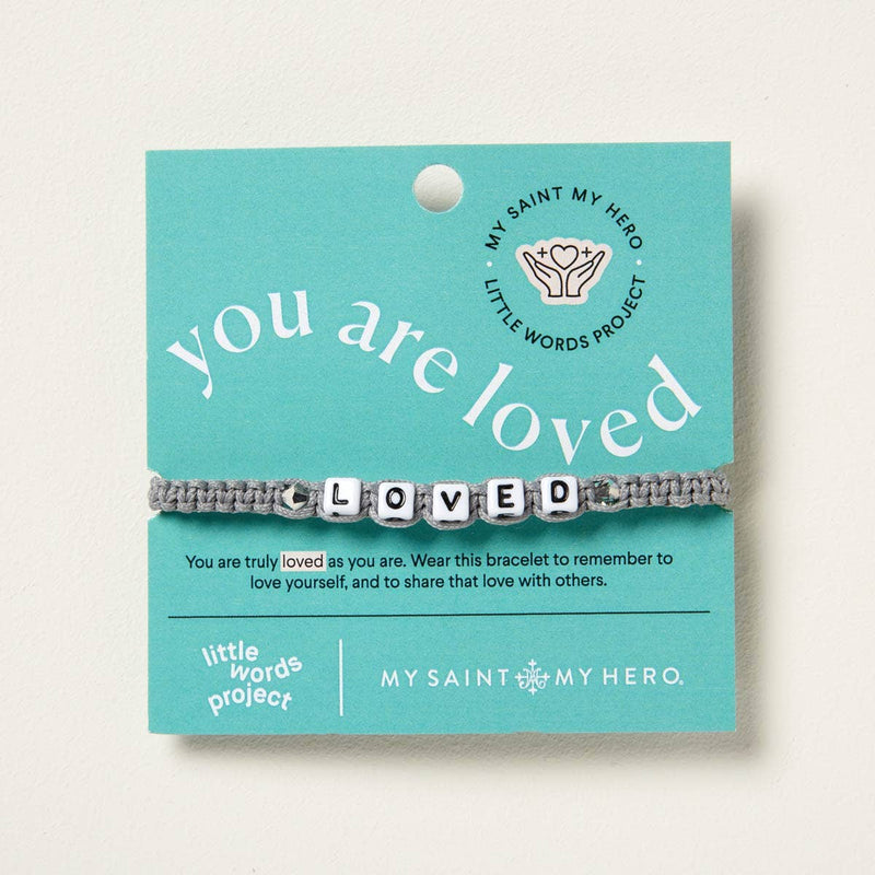 Little Words Project x MSMH - LOVED/ Slate / Silve