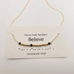 Morse Code Necklace