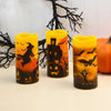 Battery Operated LED Wax Candles, Halloween