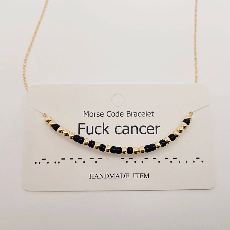 Morse Code Necklace