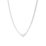 WJW - 18K Gold PVD Stainless Steel Loop Connector Chain Necklace