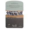 Scout Curated Wears - Stone Wrap Sodalite/Silver - Stone of Intuition