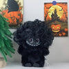 Black, pink, and white Labubu-Inspired Plush – Special design for Halloween