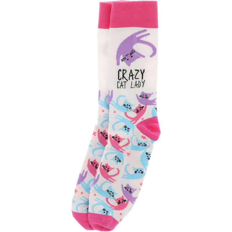 Crazy Cat Lady - Unisex Crew Socks
Size: M/L