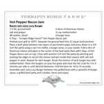 Terrapin Ridge Farms - Recipe Card  Blueberry Bourbon Pecan Jam