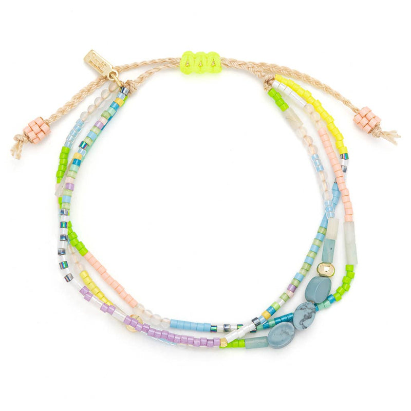 Mixed Media Bracelet - Salt and Sunshine