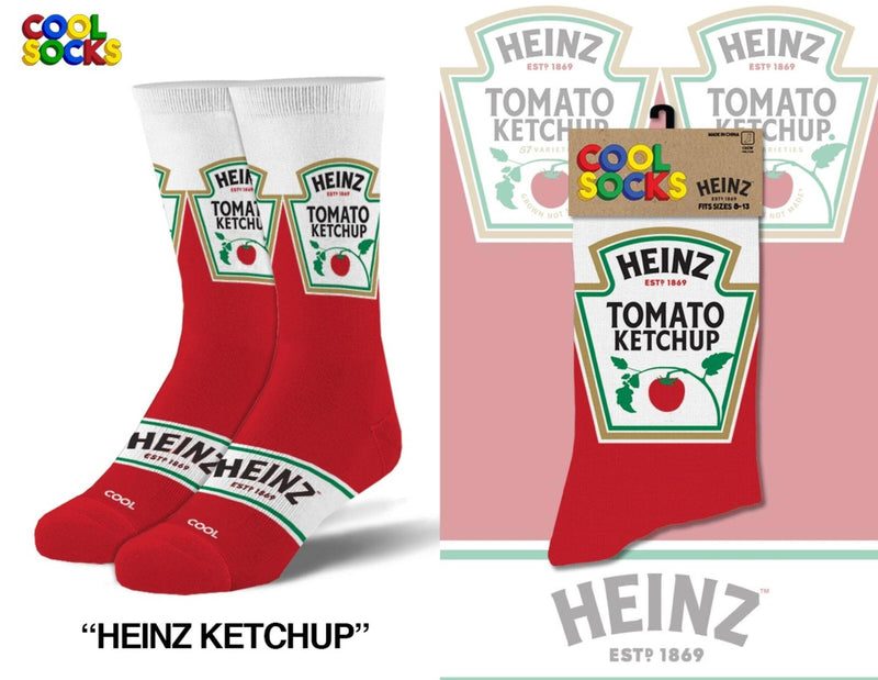 Heinz Ketchup Socks