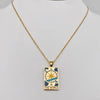 Tarot Charm Necklace Stars, Sun, Moon