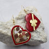 Valentine's Day Heart Gift Box Earrings