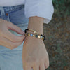 Sisters of the Hearts Bracelet - Black / Gold