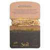 Scout Curated Wears - Stone Wrap Mother of Pearl/Gold - Stone of Prosperity