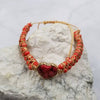 Boho Stone Beaded Strap Heart Bracelet