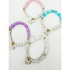 Happy Easter Bunny Charm Stretch Bracelets