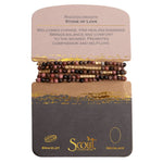 Scout Curated Wears - Stone Wrap Rhodochrosite/Gold - Stone of Love