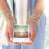 Mixed Media Bracelet-Echoes of Summer