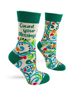 Count Your Blessings Women's Crew Socks