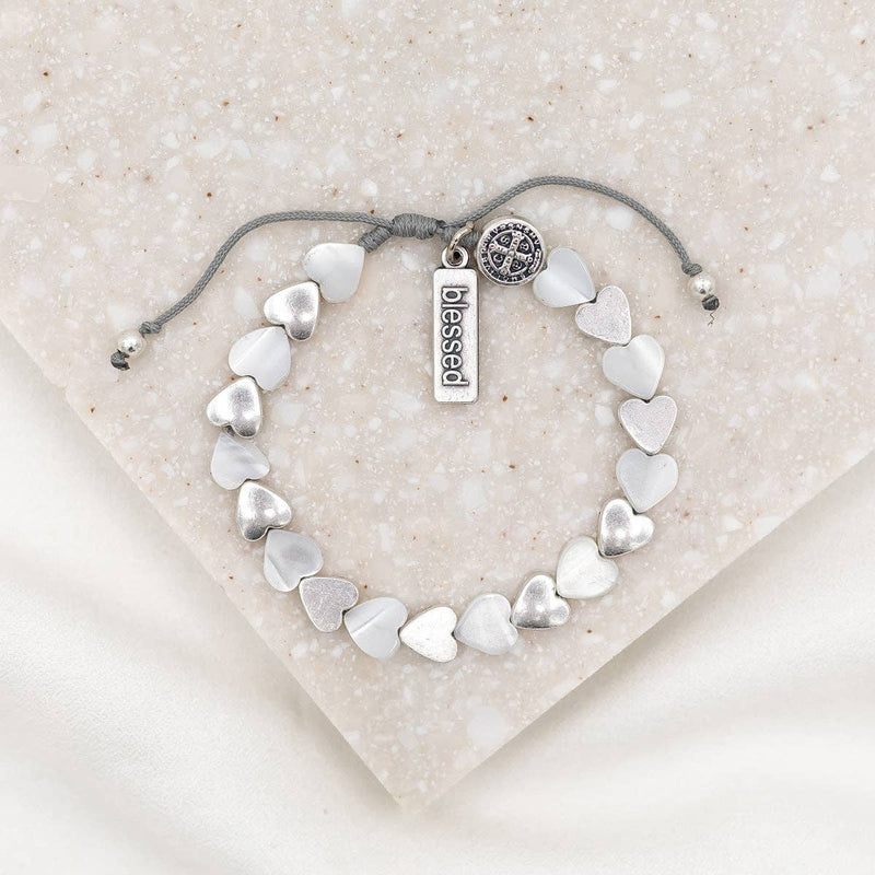 Sisters of the Heart Bracelet - Silver
