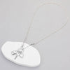 Wona Trading, Inc. - Stone Paved Key Metal Lock Heart Charms Pendant Necklace