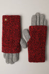 Winter Wool Blend Double Layer Knitted Gloves
