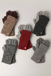 Winter Wool Blend Double Layer Knitted Gloves
