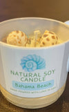 Bahama Beach - Travel Candle Tin with Lid