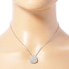 Wona Trading, Inc. - Crystal Paved Heart Pendant Necklace