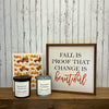 Drunkin Pumpkin Fall Farmhouse Candle - Halloween Candles