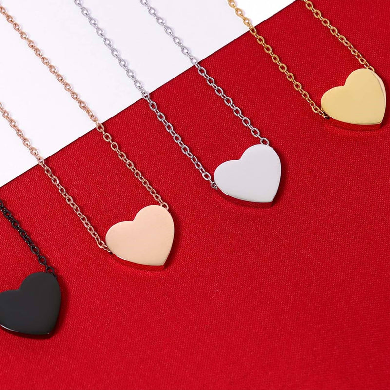 Stainless Steel Heart Necklace