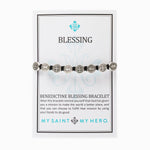 Benedictine Blessing Bracelet - Silver